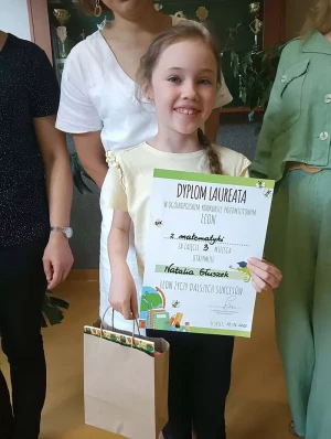 Matematyczne umysły na medal - sukcesy naszych uczniów w konkursie LEON