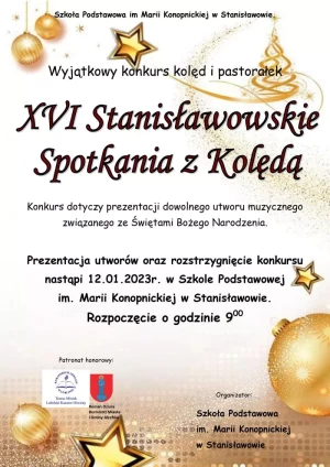 XVI Stanisławowskie Spotkania z Kolędą