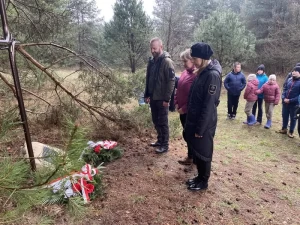 Lekcja historii i patriotyzmu w terenie