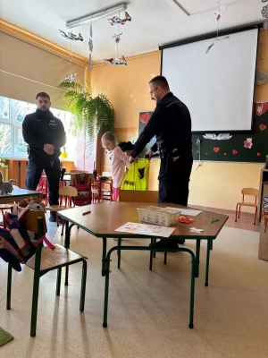 Spotkanie z policjantami.